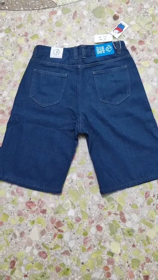 Znbbw Year's Popular Street Y2K Jeans, Sports Trousers, Hip-Hop Cartoon Embroidery, Retro Blue Loose. - Image 12