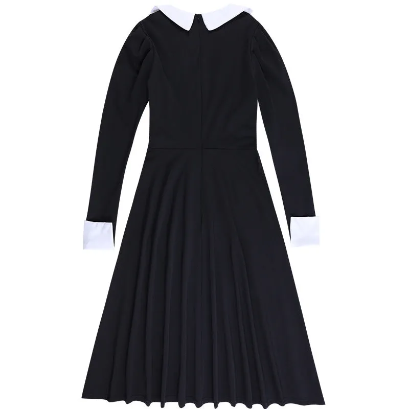 Znbbw Adams' Cosplay Collision Dress 2024 Fall Dark New Waist Skirt - Image 2