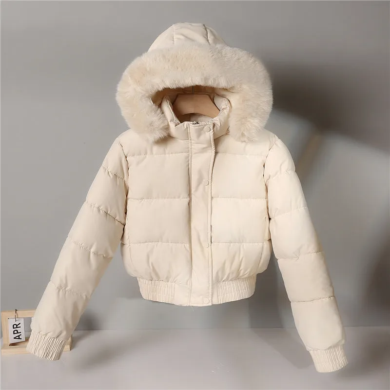 New Down Cotton Clothes Women Winter Short Thickened Cotton-Padded Clothes Korean Version Loose Small Cotton-Padded Jacket Tide - Image 2
