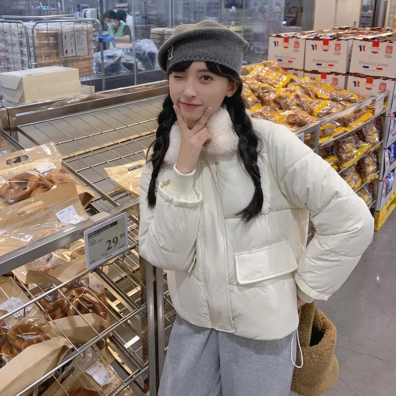 Winter 2024 New Small Bread Clothing Coat Autumn And Winter Sweet Cotton-Padded Jacket - Image 2