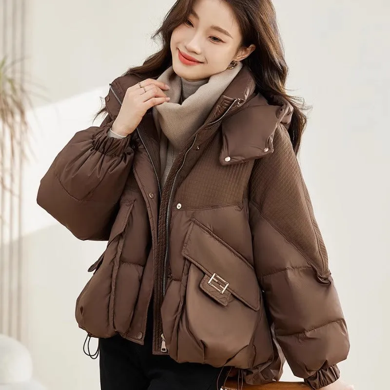 New Cotton Clothes Female Winter Short Korean Version Loose And Thick Small Padded Clothes Cotton-Padded Jacket Advanced Sense Coat Tide - Image 4
