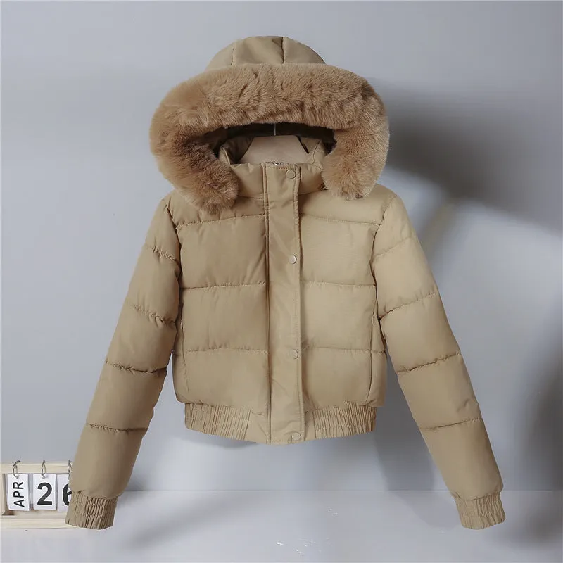 New Down Cotton Clothes Women Winter Short Thickened Cotton-Padded Clothes Korean Version Loose Small Cotton-Padded Jacket Tide - Image 4