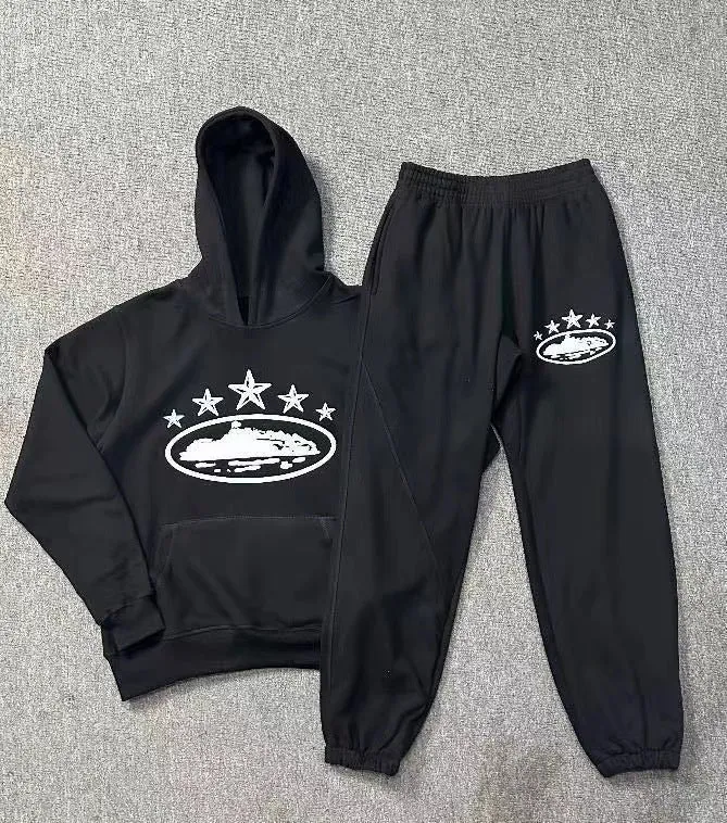 Znbbw Trend Street Sweater Suit Female Beauty Trend Hip Hop Skateboard Casual Top Men's Autumn