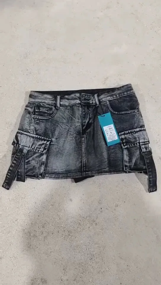 Znbbw Women's Short Skirt Plus Anti-Walking Guofu Gothic Black Y2k Mini Ski Fashion Harajuku - Image 7