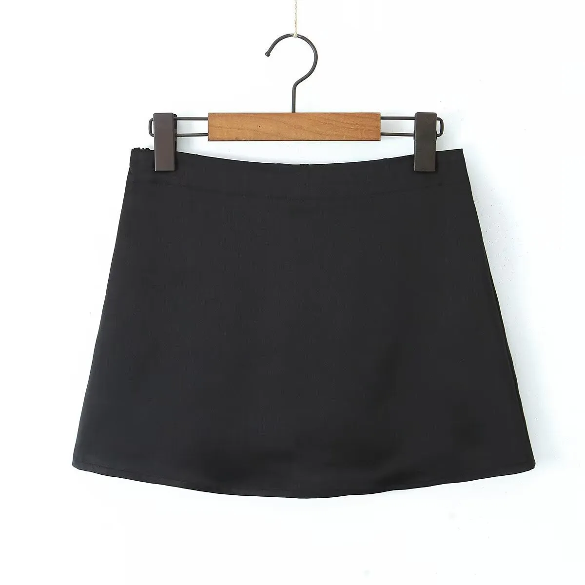 Znbbw Spring Style Classic Holiday Shorts, Solid Color Shorts, Half Skirt, A-Shaped Skirt.