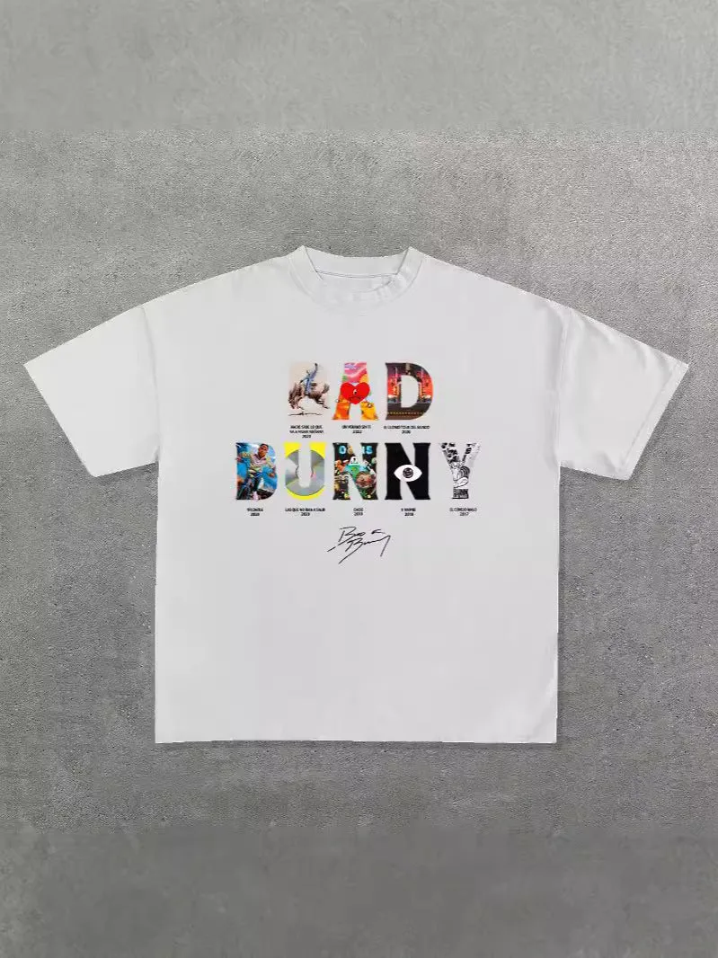 Znbbw Hip Hop T-Shirt Harajuku Cotton T-Shirt Gothic Street Clothing Fashion Punk Casual Cotton Loose T-Shirt - Image 12