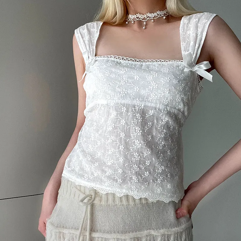 2025Ins Double-Layer Strap Side Zipper Halter Top 2025 Summer New Style Pure Style Vest - Image 3