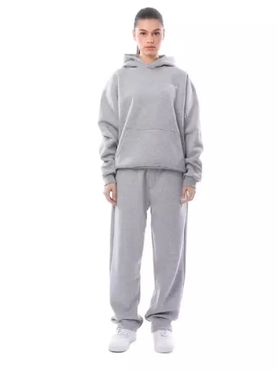 Znbbw Autumn And Winter New Style Hoodie Suit Fashion Sports Leisure LOGO Printed Hooded Hoodie Two-Piece Set - Image 9