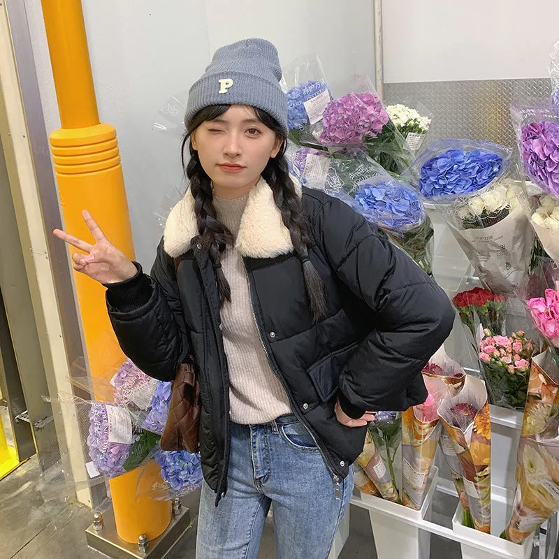 Winter 2024 New Small Bread Clothing Coat Autumn And Winter Sweet Cotton-Padded Jacket - Image 4