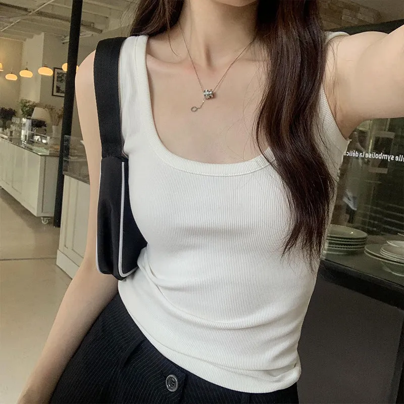 Minority Chic Design Feeling Hong Kong Style Sleeveless Vest Women's Summer 2024 New Sports I-Vest - Image 8