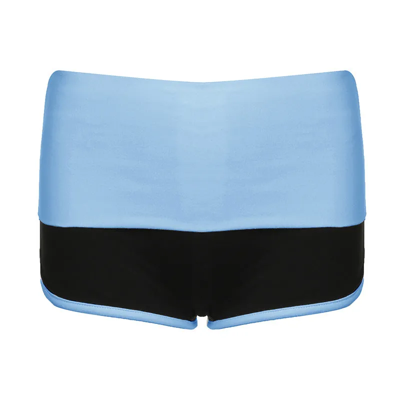 Street Sports Hit Hot Girls' Low-Waist Hip Slim Shorts 2024 New Tight Basic Casual Pants - Image 2