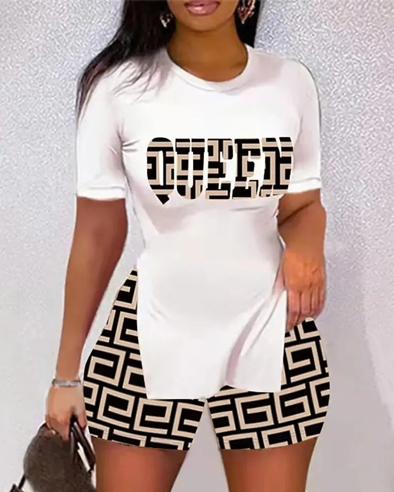 Znbbw Popular Style New Style Independent Station Fashion Trend Printed Women's Wear Spot