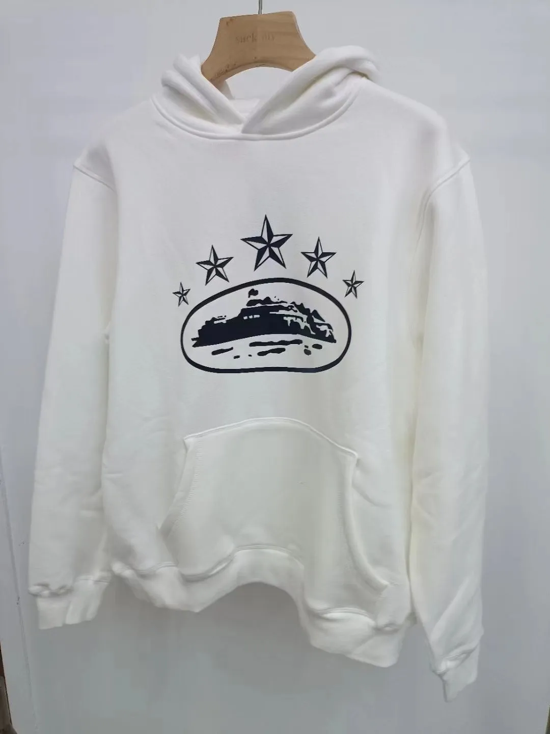 Znbbw Five-Star Ship Printing Loose Hooded Hoodie Street Sports And Leisure Suit Trend - Image 27