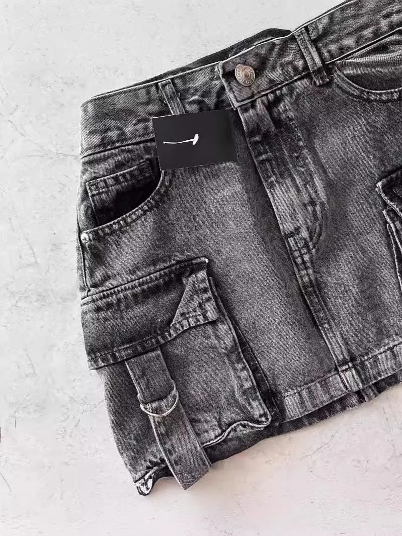 Znbbw Women's Short Skirt Plus Anti-Walking Guofu Gothic Black Y2k Mini Ski Fashion Harajuku - Image 5