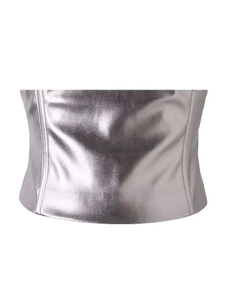 Znbbw Women Vintage Y2k Crop Top Summer Camisole 2024 Fashion Casual Tube Top Female Sleeveless Off Shoulder Tank Top Strapless Vest - Image 3