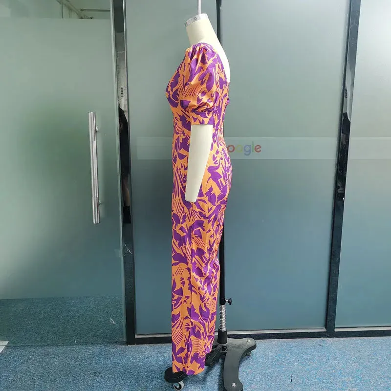 Znbbw Women Jumpsuit Fashion Elegant Short Sleeve V Neck Nipped Waist Loose Casual Wide Legs Pants Romper High Streetwear - Image 6