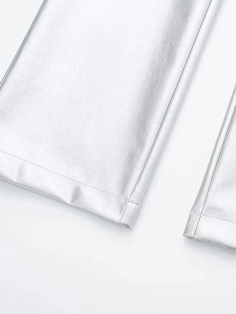 Znbbw Women Pants Loose Thick Warm High Waist Hanging Feeling Wide Leg Trousers Female Ladies Autumn Winter Pant - Image 3