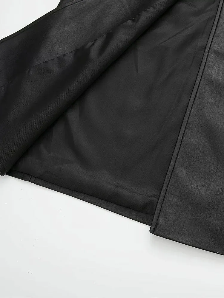 Znbbw 2023 Spring Autumn Women Fashion Loose Coat With Belt Trench Coat Female Solid Simple Casual Windbreaker - Image 6