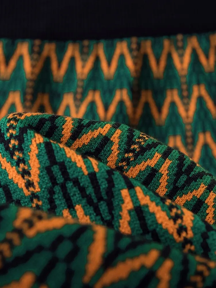 Znbbw Women's Letter Knit Skirt Autumn Winter New High Waist Split Straight Office Lady Long Warm Step Faldas Shirts GD750 - Image 3