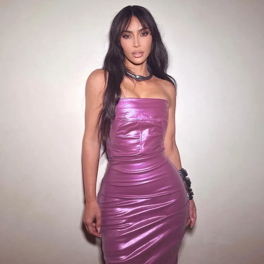 Znbbw Strapless Corset Tank Maxi Dress Women Backless Off Shoulder Party Vestidos 2023 Summer Harajuku Lolita Y2K Clothes - Image 3