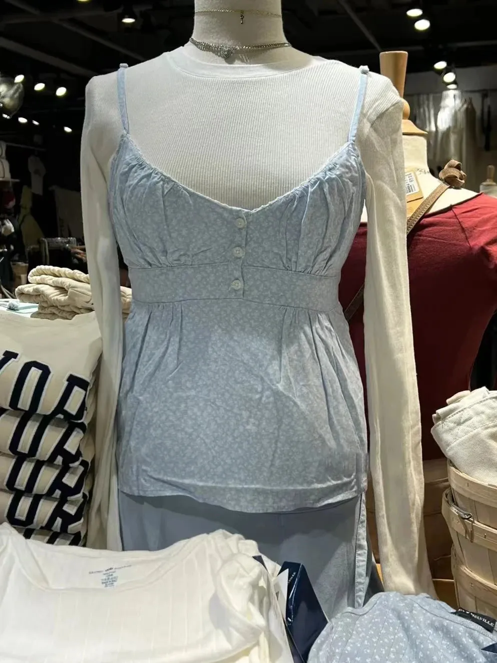 Znbbw Women Vintage Plaid Button Camis Top Cute Preppy Style Sleeveless Lace-up Cotton Tank Tops Female Casual Sweet Summer Vests 2024 - Image 6