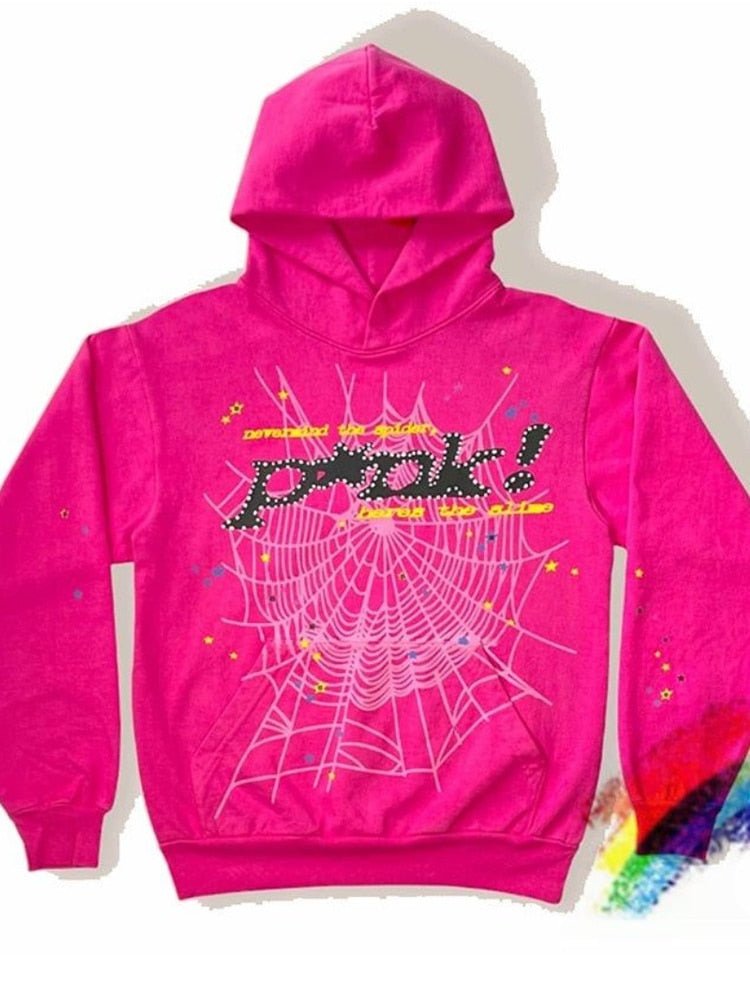 znbbw Autumn Graphic Hoodies Casual Outfit For Women 2023 Long Sleeve Hooded Top Female Black Letter Print Pocket Hoodies - Image 9