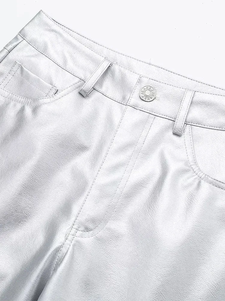 Znbbw Women Pants Loose Thick Warm High Waist Hanging Feeling Wide Leg Trousers Female Ladies Autumn Winter Pant - Image 6