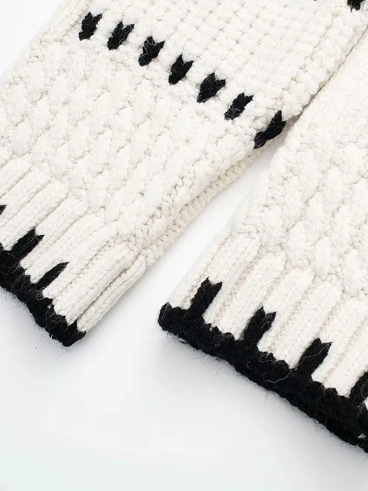 Znbbw Women Jumper 2023 Autumn Winter Knitted Sweater Pullover Women Sweaters Pull Femme - Image 3