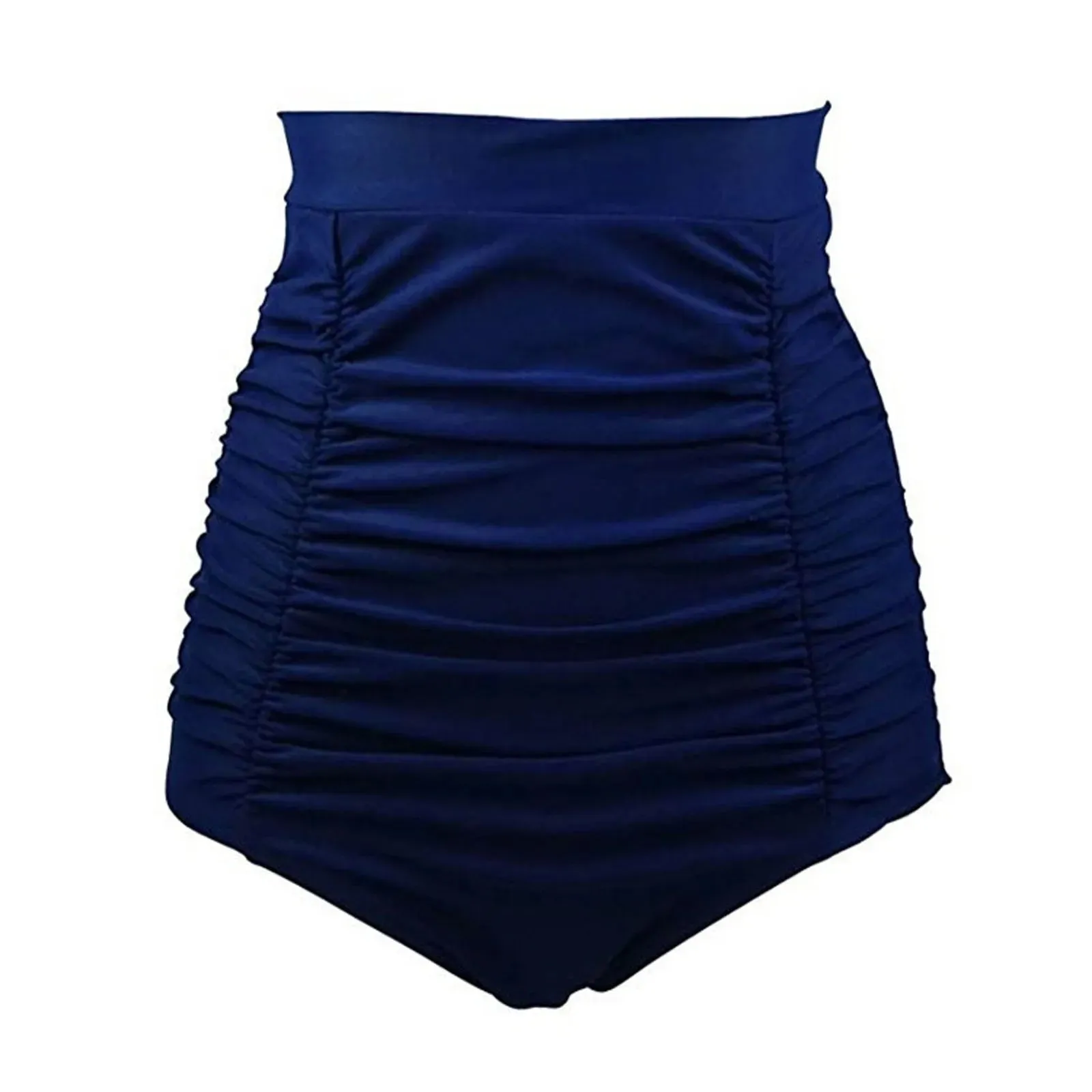 Znbbw Women Sexy Slim Fit Swim Bottom Shorts Ladies Fashion Solid Color Pleated Ruched Brazilian Bathing Shorts for Female - Image 5