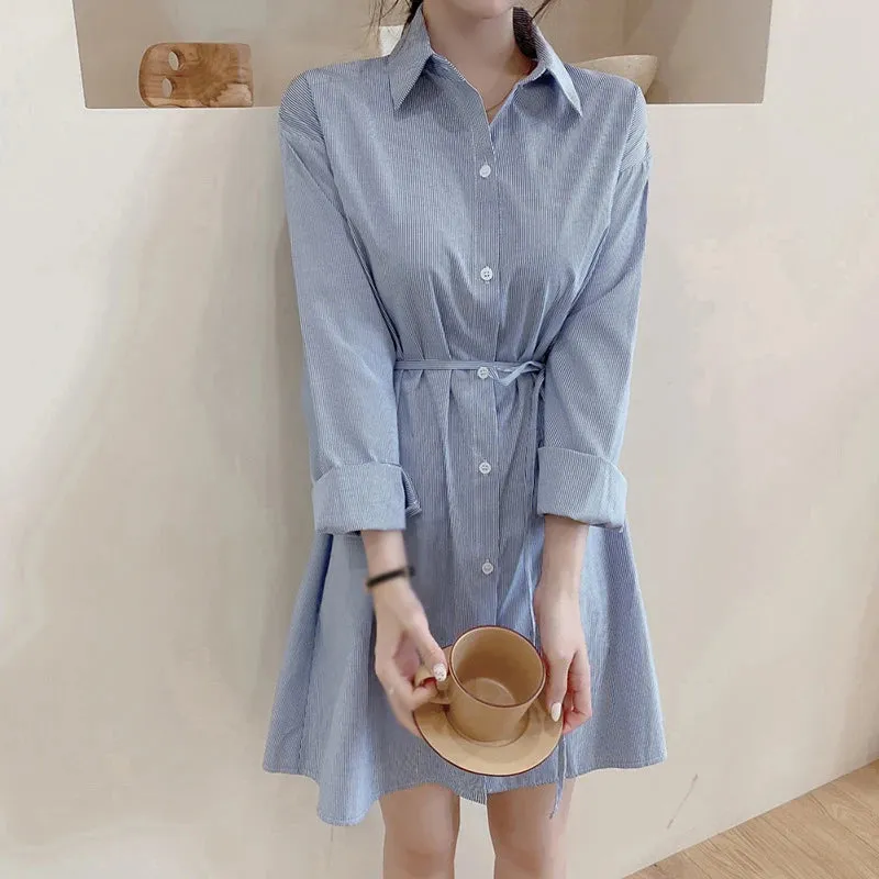 Znbbw Women's Bodycon Dress Fashion Temperament Solid Colour Long Sleeves Bodycon Dress - Image 2