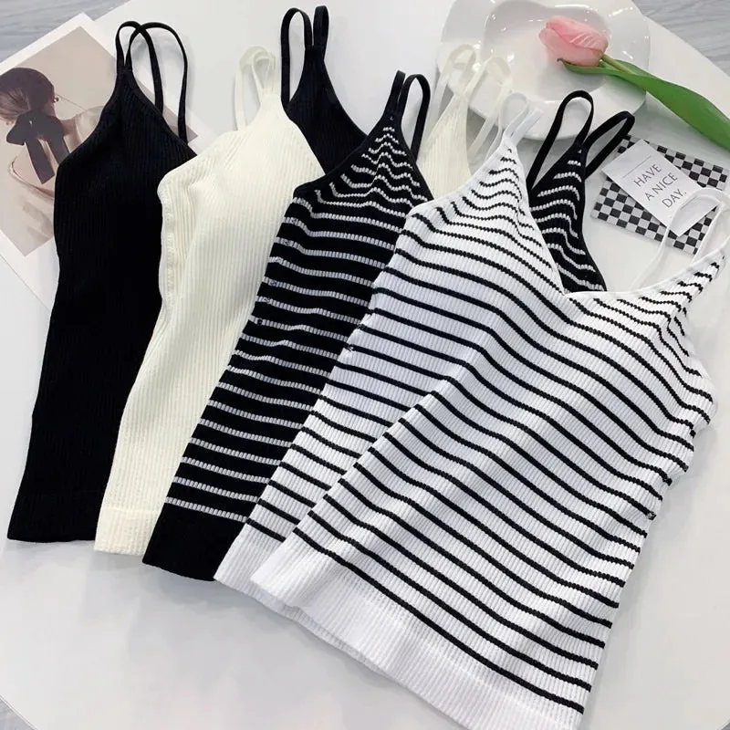 Znbbw Women's Camisole Slim Casual Fashion Sleeveless Tank Tops - Image 6