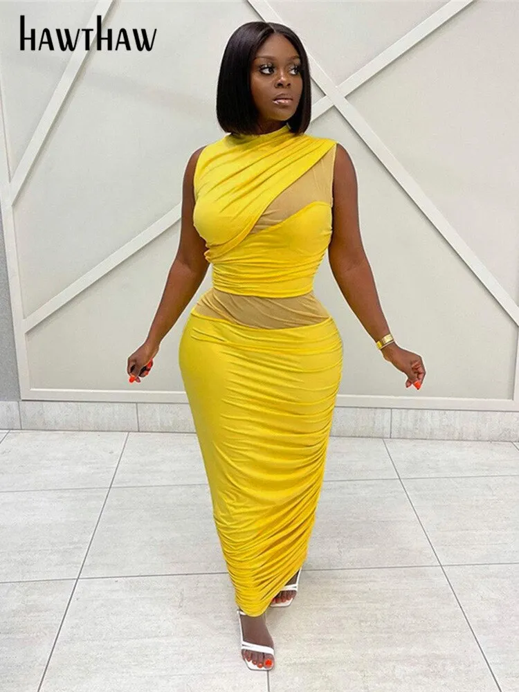 Znbbw Women Party Club Evening Birthday Bodycon Streetwear Long Dress 2023 Summer Clothes Wholesale Items For Business - Image 2