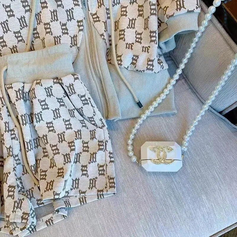 znbbw Women's New 2 Piece Suit Short Sleeve Cropped Hooded Tops +Elastic Waist Shorts Casual High Street Vintage 2 pecs Set Outsuits