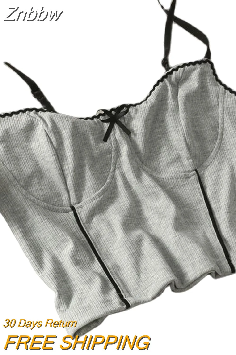 Znbbw Women Purple Knitted Crop Tops Straps Sexy Camis Tops Women Cute Crop Tops For Summer Y2K Tops For Women 2023 Summer - Image 6