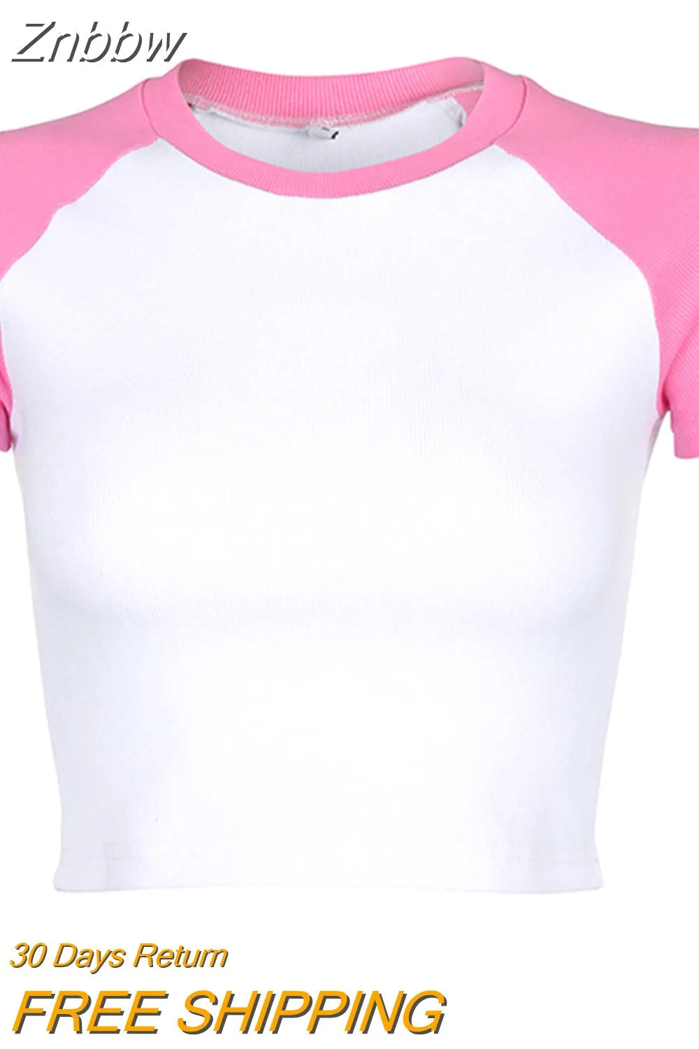 Znbbw Women Teen Girls Gothic Graphic Print Crop Tops T Shirts O-Neck Short Sleeve E-Girl Aesthetic Kawaii Crop Tees Tops Streetwear - Image 17