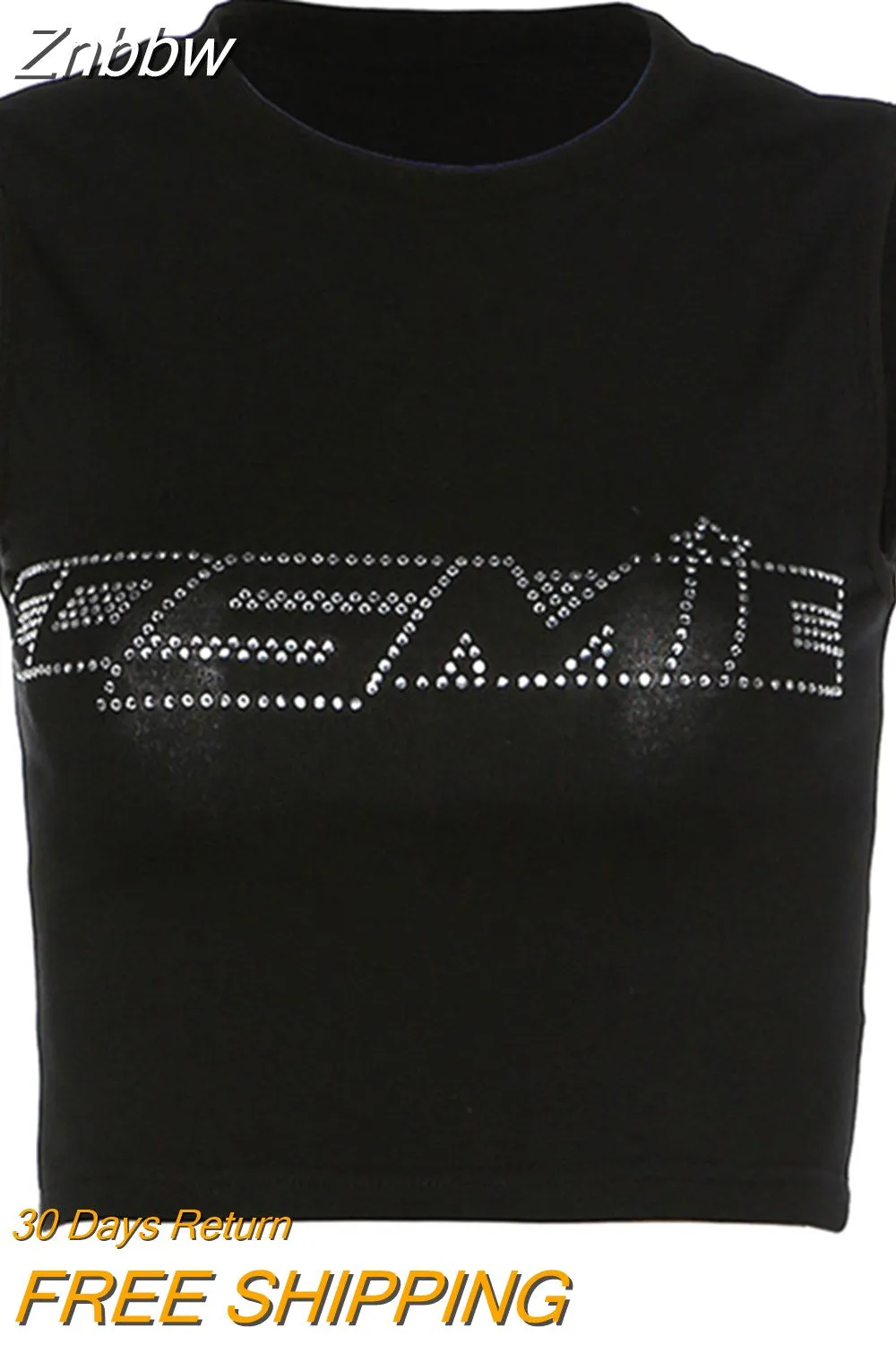 Znbbw Women Teen Girls Gothic Graphic Print Crop Tops T Shirts O-Neck Short Sleeve E-Girl Aesthetic Kawaii Crop Tees Tops Streetwear - Image 10