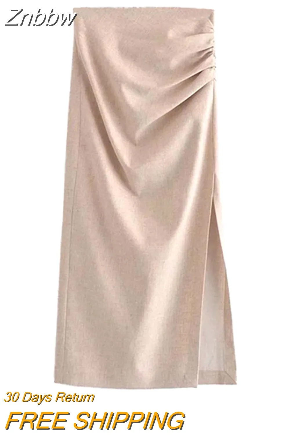 Znbbw ZBZA Skirts Womens 2023 Two Piece Set Linen Blend Cropped Women Shirt Draped Skirt Autumn Fashion Casual Dress Sets