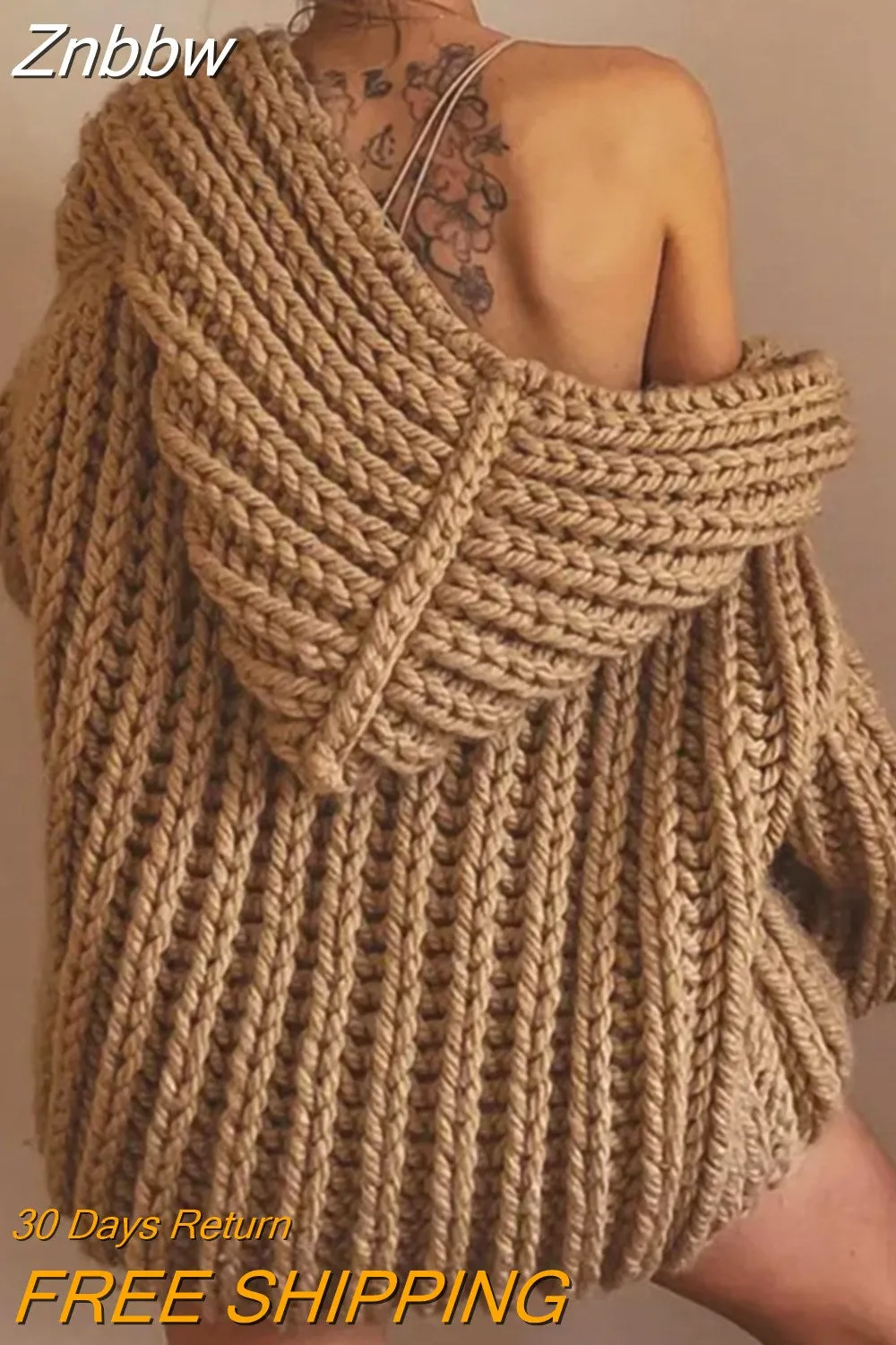 Znbbw Women Fashion Solid Hooded Sweater Vest Elegant Sleeveless Loose Knitting Cardigan 2023 Autumn Office Ladies Commute Streetwear - Image 1