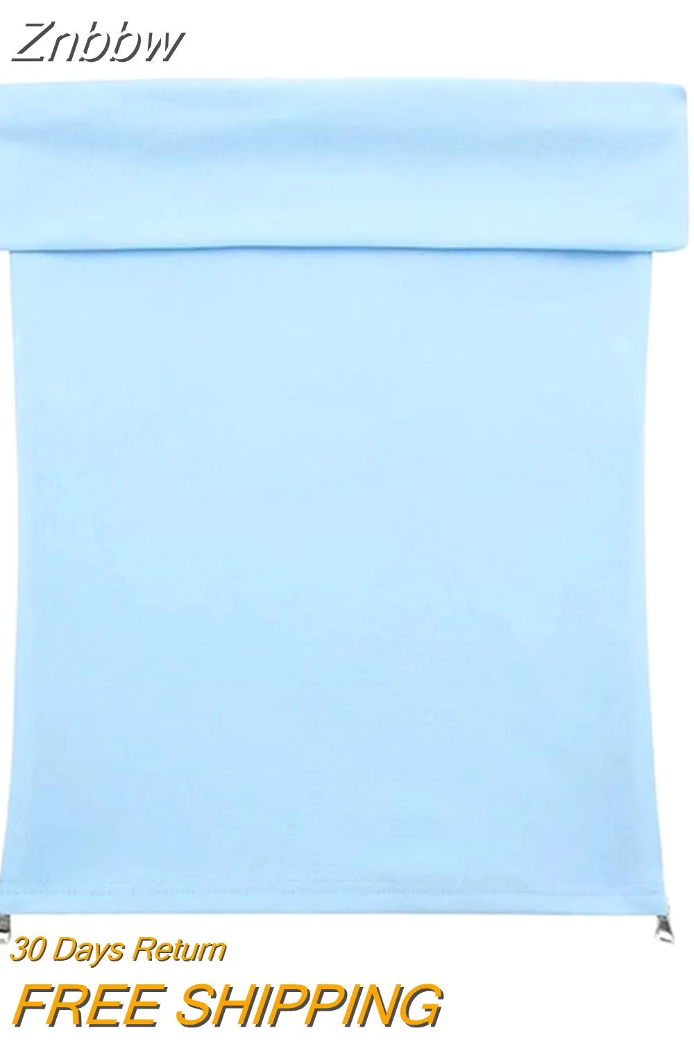 Znbbw 2023 Side Zipper Cropped Bustier Tops Summer Strapless Corest Women Tank Top Sleeveless Party Club Crop Tops F38 - Image 7