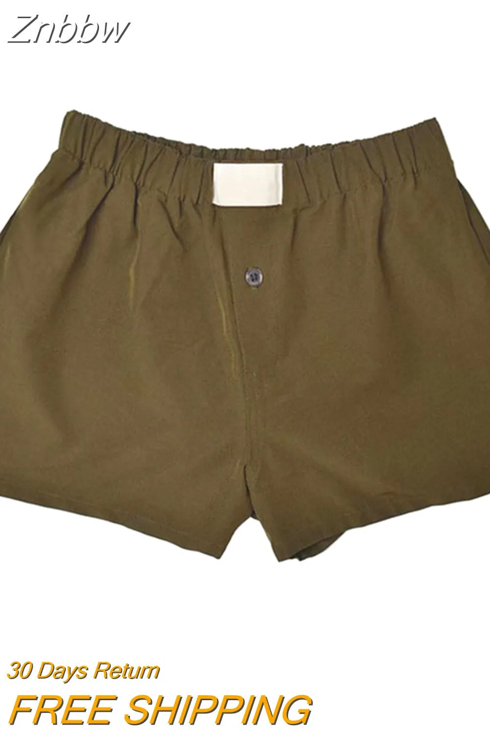 Znbbw Women's Y2k Pajamas Shorts Cute Plaid Pj Short Pants Flannel Lounge Sleep Shorts Bottoms Elastic Waist Baggy Boxers Tracksuit 0410 - Image 9