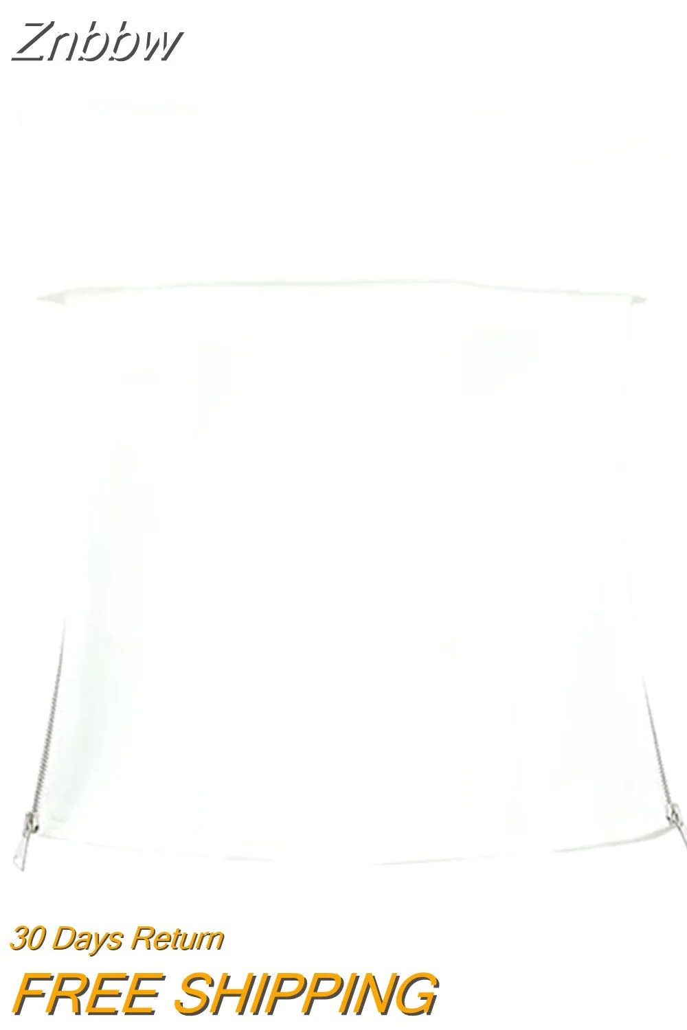 Znbbw 2023 Side Zipper Cropped Bustier Tops Summer Strapless Corest Women Tank Top Sleeveless Party Club Crop Tops F38 - Image 9