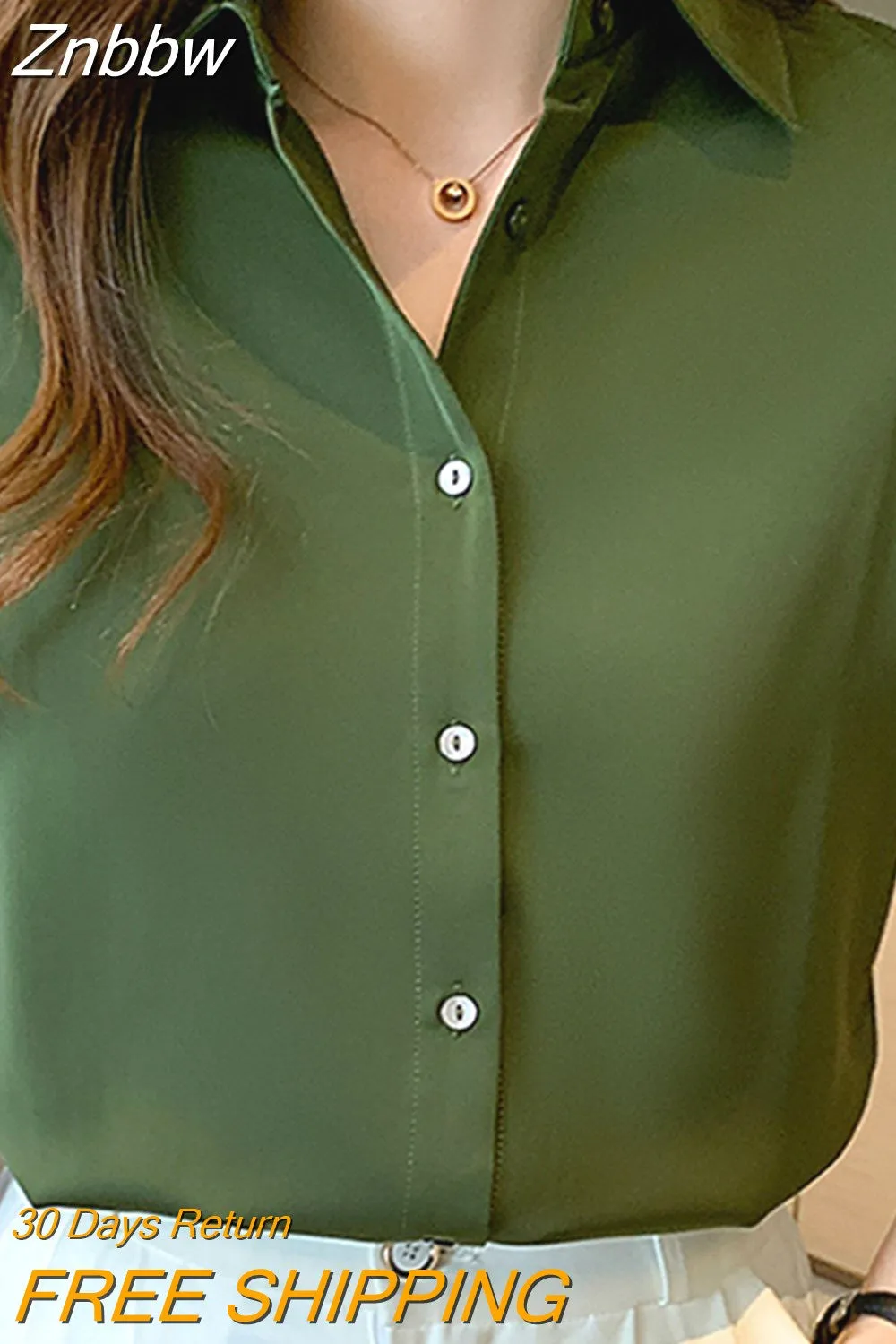 Znbbw Summer Short Sleeve Blouse Women Blusas Mujer De Moda 2023 Verano Turn Down Collar Chiffon Blouse Shirt Women Tops E704