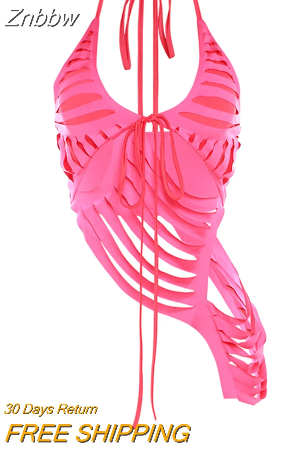 Znbbw Sexy Cut Out Halter y2k Top Women 2023 Summer Backless Party Streetwear Festival Crop Tops Fashion Camis Camisole