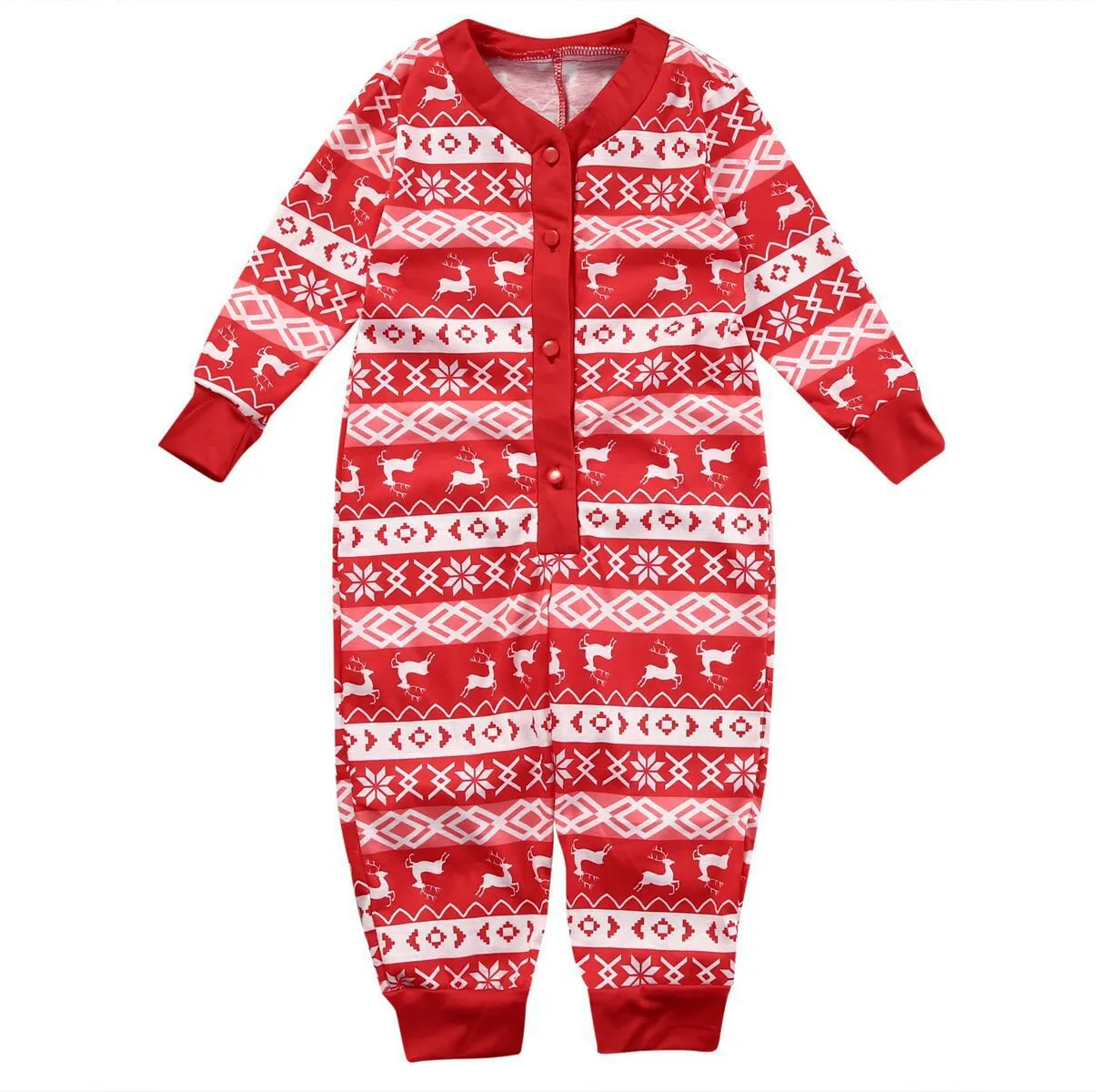 Znbbw Popular Style Christmas Parent-Child Suit Printed Household Pajamas Two-Piece Set Of LQ3066