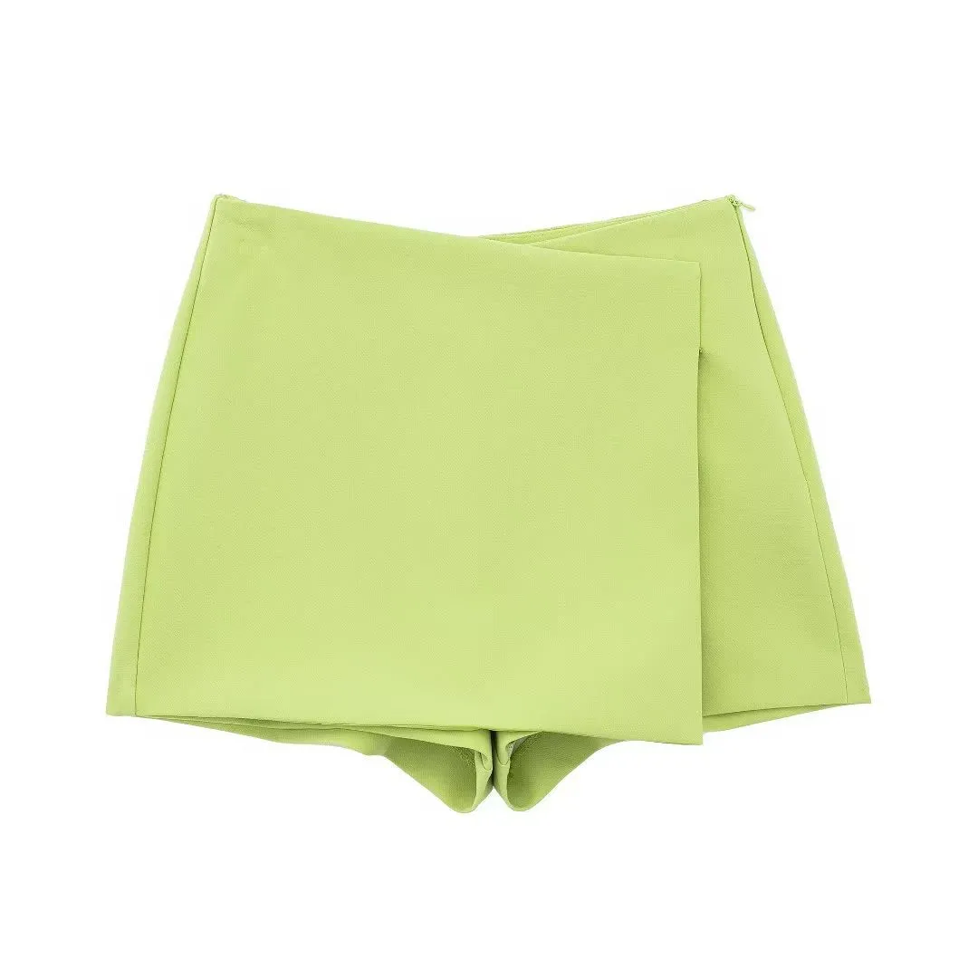 Znbbw And Winter New Multicolor Asymmetrical Fashion Style Women's Trendy Skirt 4661515