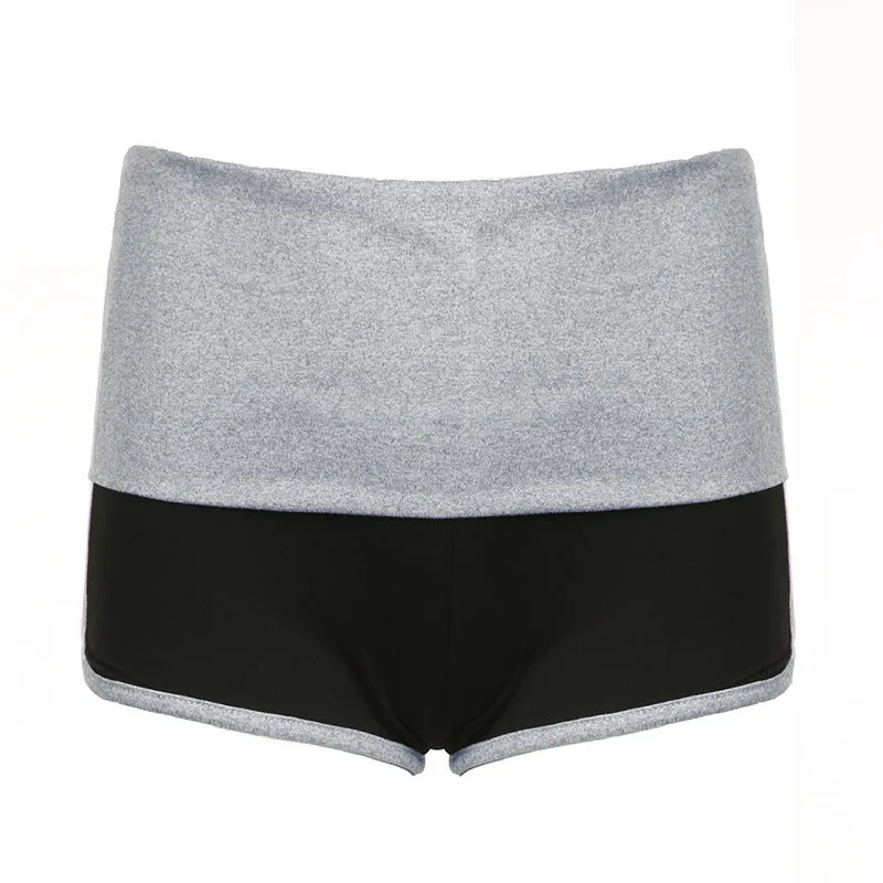 Street Sports Hit Hot Girls' Low-Waist Hip Slim Shorts 2024 New Tight Basic Casual Pants