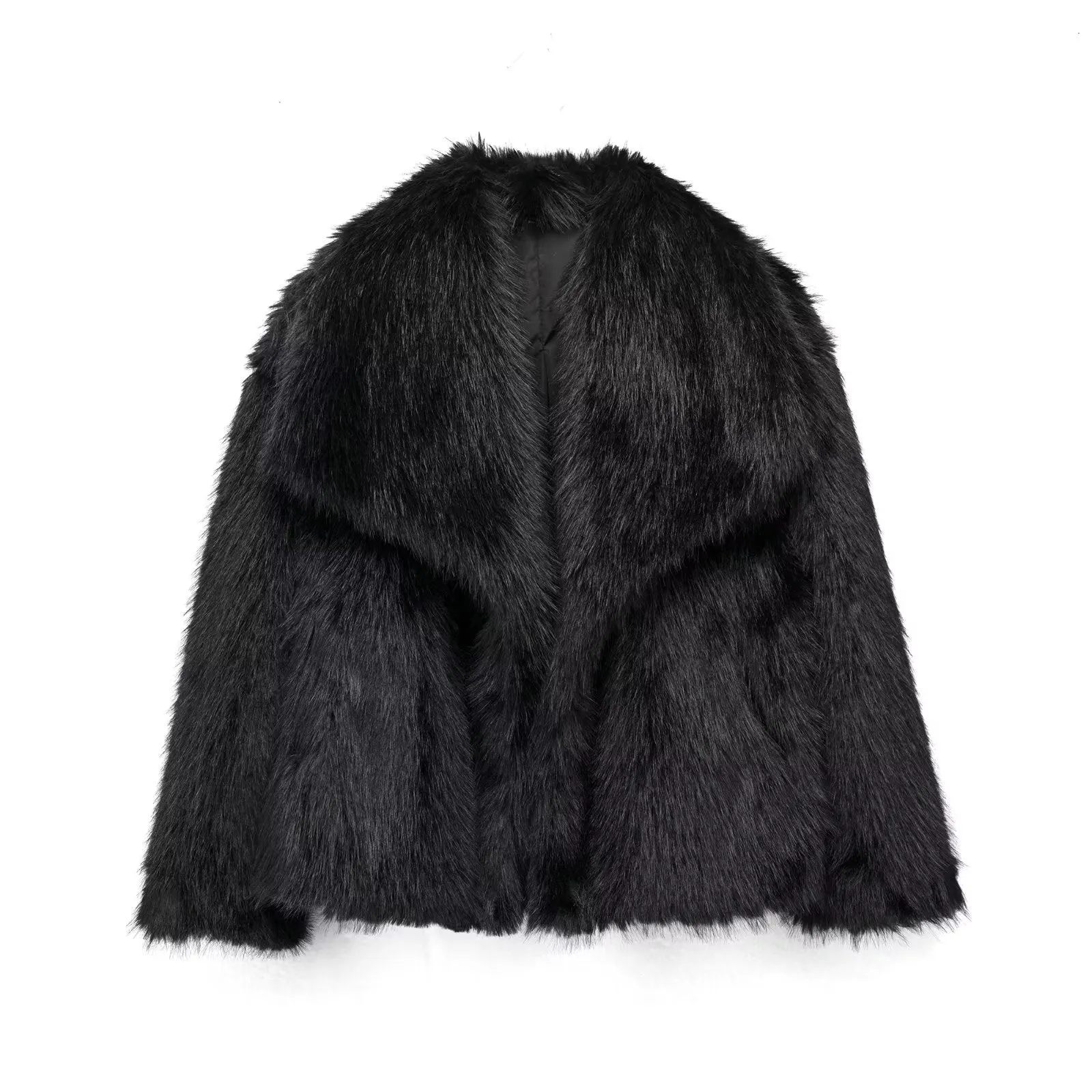 Znbbw New Artificial Fur Effect Short Fashion Coat 4360240