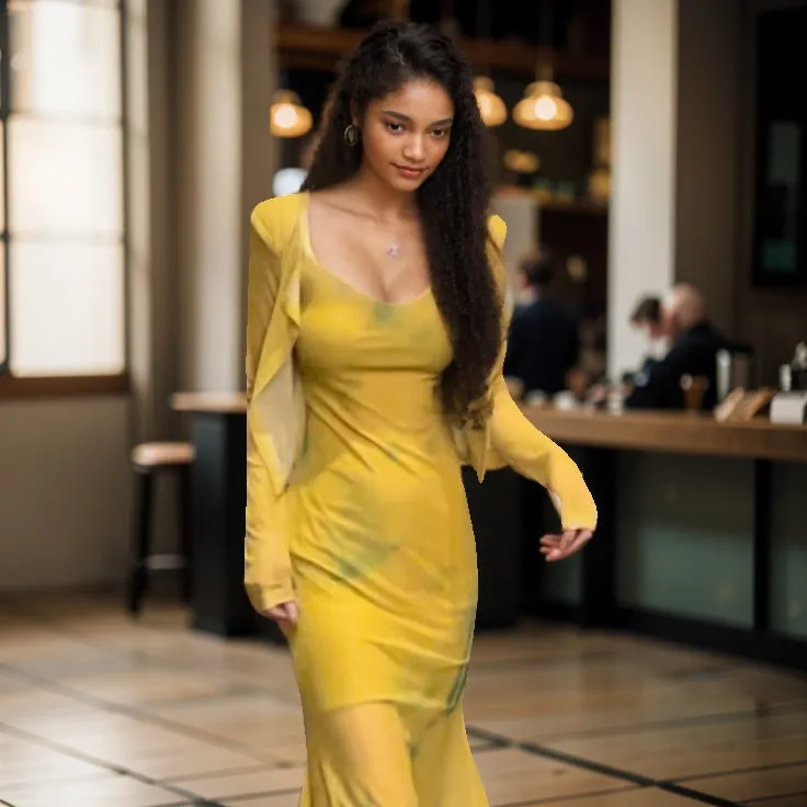 Znbbw High-End Fishtail Dress Set For Women In 2024 Autumn New Style Slim Halter Dress + Cardigan