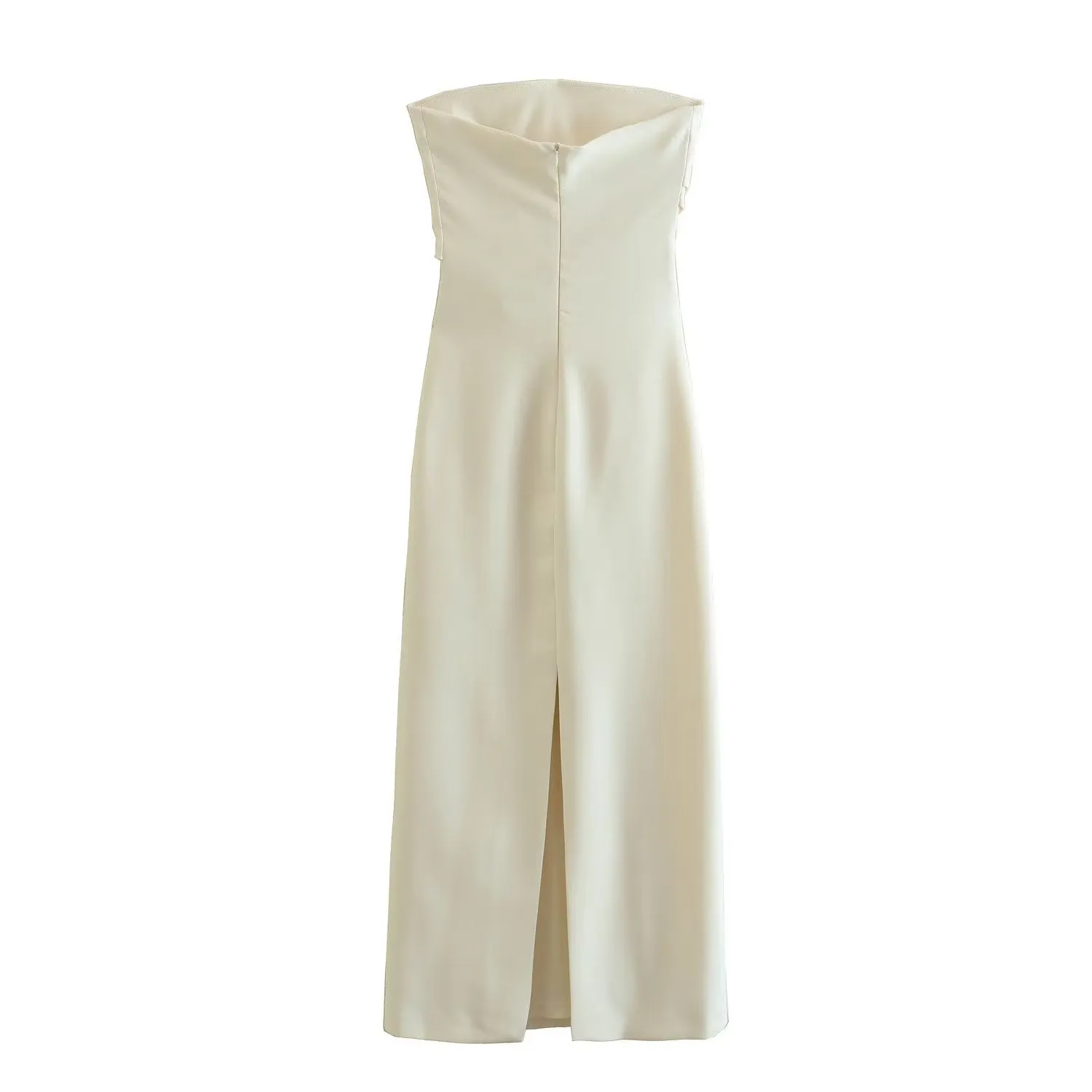 Znbbw New Spring Style Slim, Skinny, Chest-Wrapped Flute Dress 3152318