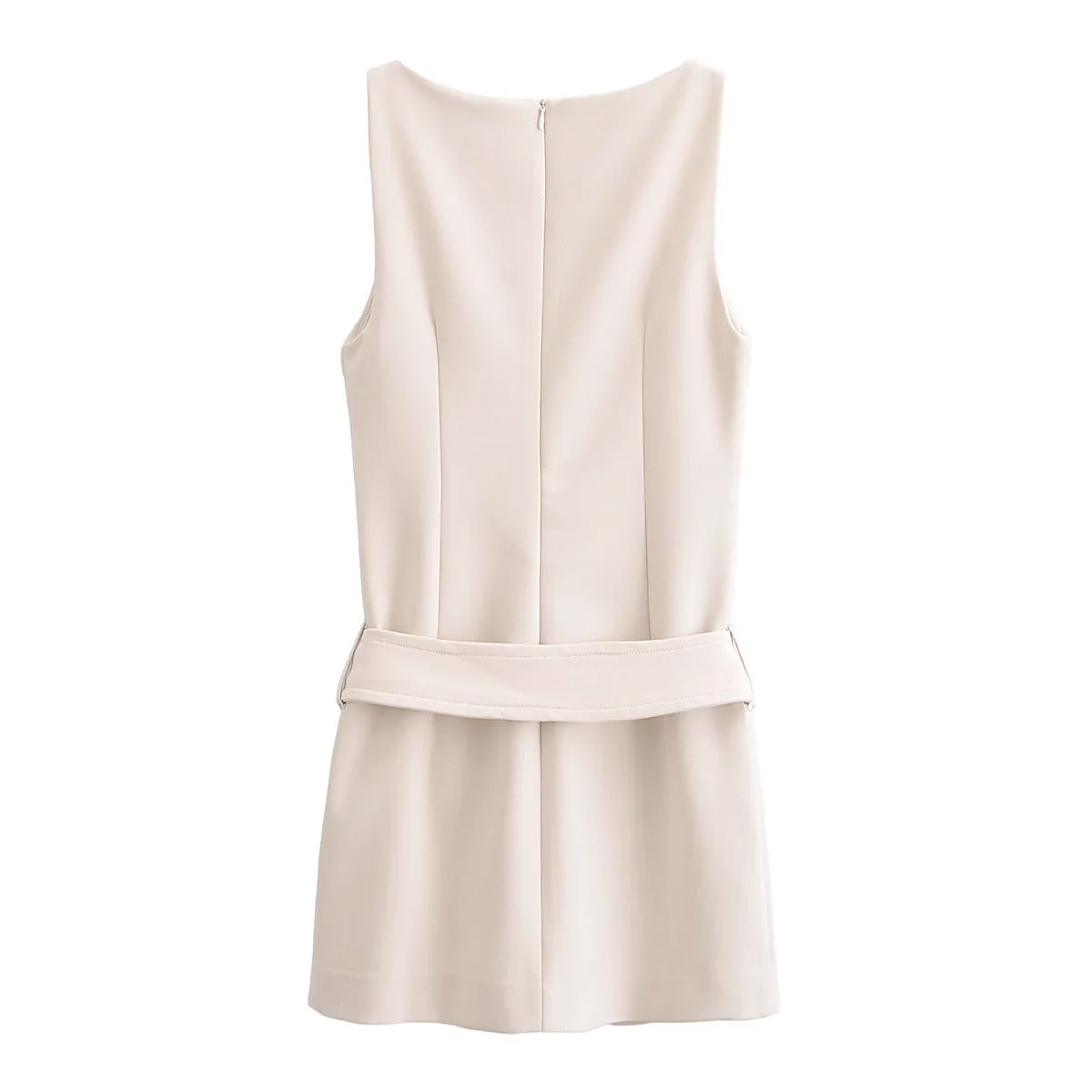 Znbbw Spring Dress With Belt And Short Dress 2709777